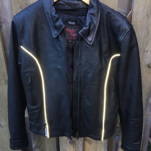 Harley Davidson Genuine Leather Motorcycle Jacket
